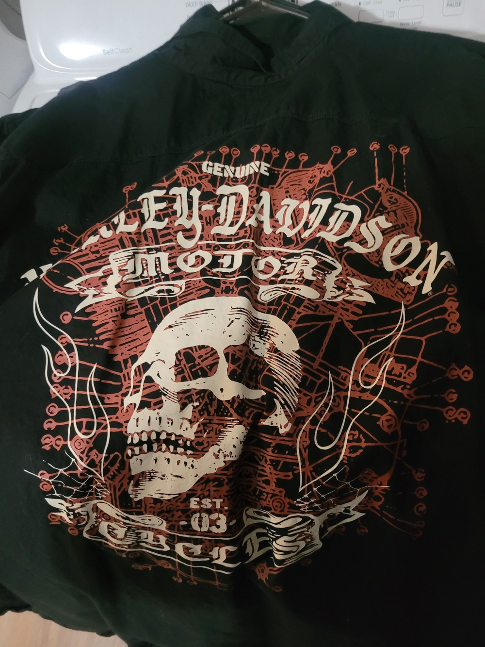 Harley Davidson Button Up Shirt